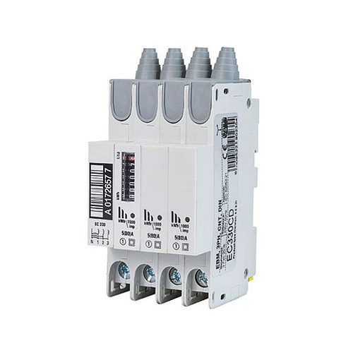 CBI EC330CD 3 POLE + N DIN RAIL KILOWATT METER