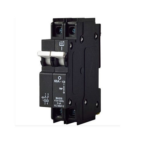 CBI QA-2 2 POLE 3KA 50AMP CIRCUIT BREAKER