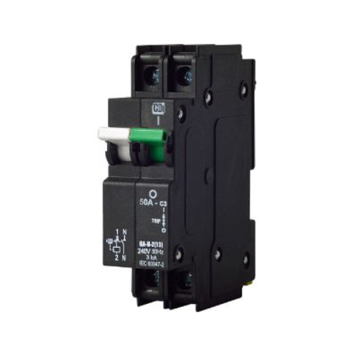 CBI QA-N-2(13) 2 POLE (L+N) 3KA 30AMP CIRCUIT BREAKER